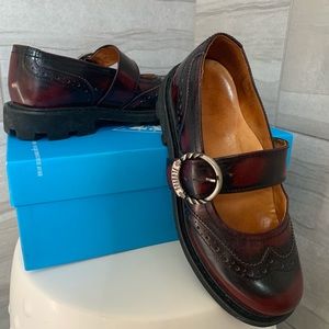 John Fluevog- 7th Heaven Angela Mary Janes 7.5